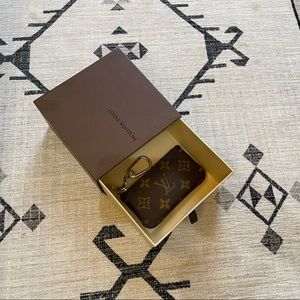 Authentic Louis Vuitton Monogram Key Chain Coin Purse